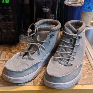 Hey Dudes Men's Gray Outdoor Boots